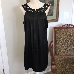 Alexia Admor black embellished dress - dropped back size M